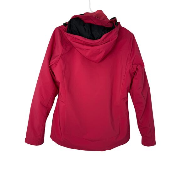 Body Glove 3-in-1 Hooded Ski Jacket M Red Waterproof Softshell + Inner Liner - Picture 2 of 12